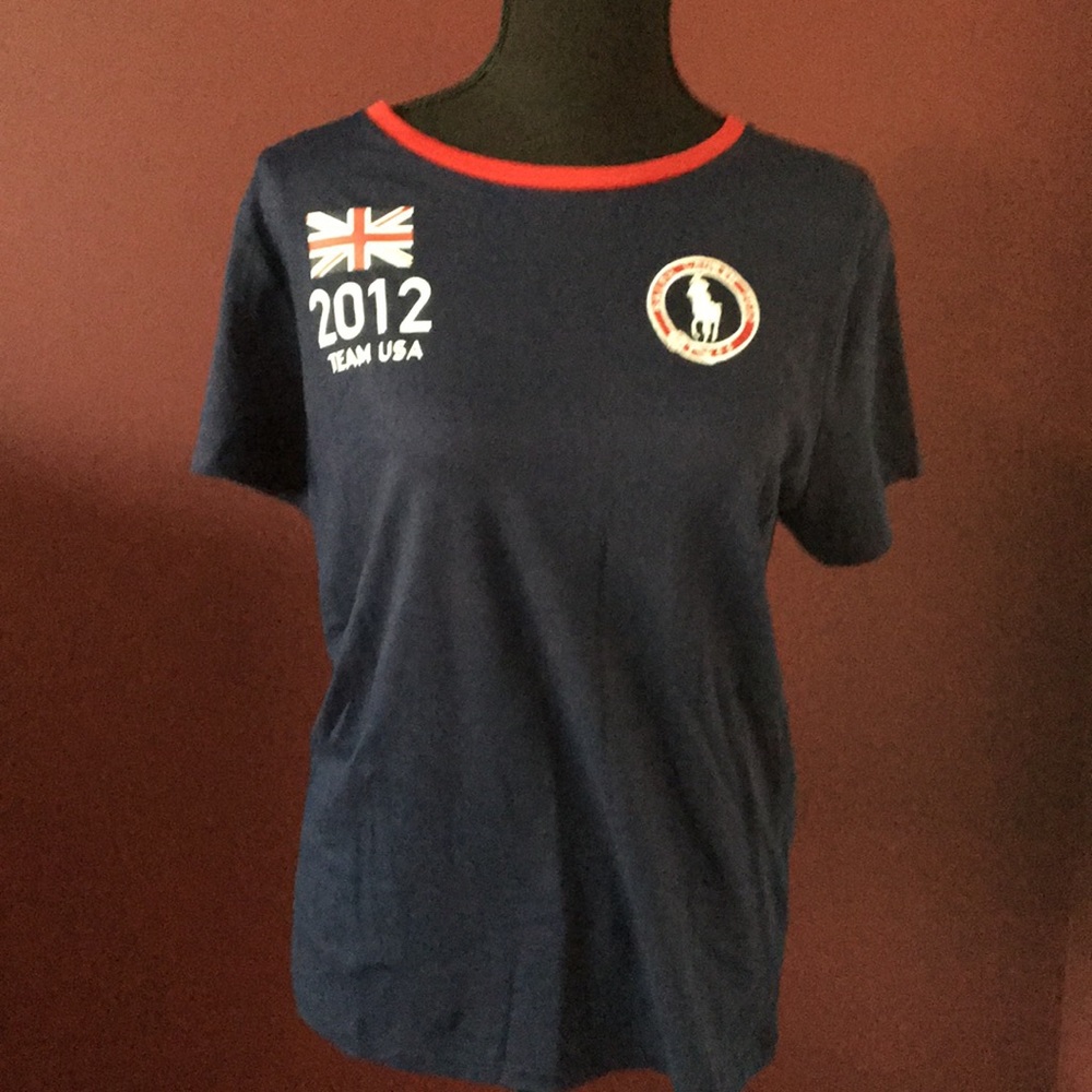 RL official Olympic T-shirt blue